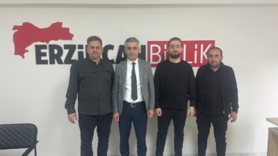 Basın İlan Kurumu (BİK) Erzurum Şube Müdürü Tahsin Şahin, Erzincan’daki