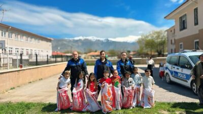Erzincan İl Emniyet Müdürlüğü Toplum Destekli Polislik Şube Müdürlüğü personelleri,