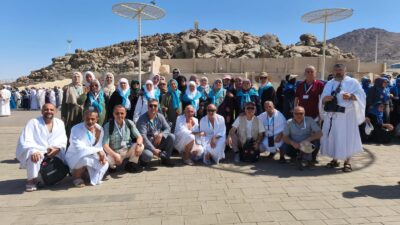 Erzincan’dan Şevval Umresi kapsamında kutsal topraklara giden vatandaşlar, Mekke’deki ibadet