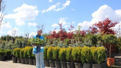 Terzi Baba Yurdu’nda düzenlenen hobi bahçesi etkinliğiyle öğrenciler, toprakla buluşarak