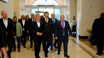 Türkiye Odalar ve Borsalar Birliği (TOBB) Başkanı M. Rifat Hisarcıklıoğlu,