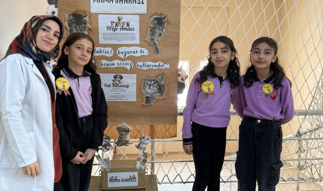 İliç İbrahim Çeçen İmam Hatip ortaokulu,6. sınıf öğrencileri Eylül Erçin