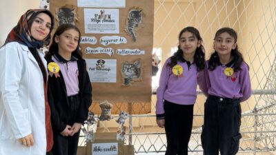 İliç İbrahim Çeçen İmam Hatip ortaokulu,6. sınıf öğrencileri Eylül Erçin