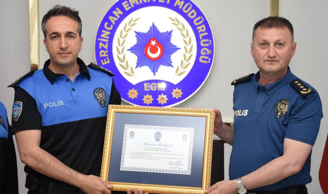 Emniyet Genel Müdürlüğü tarafından 81 il arasında yapılan “Yılın En