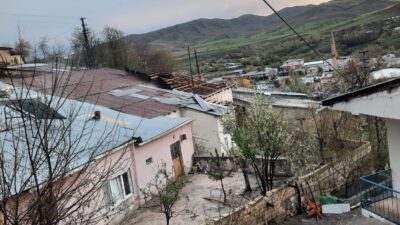 Erzincan’da akşam saatlerinde etkili olan sağanak ve şiddetli fırtına, Tercan