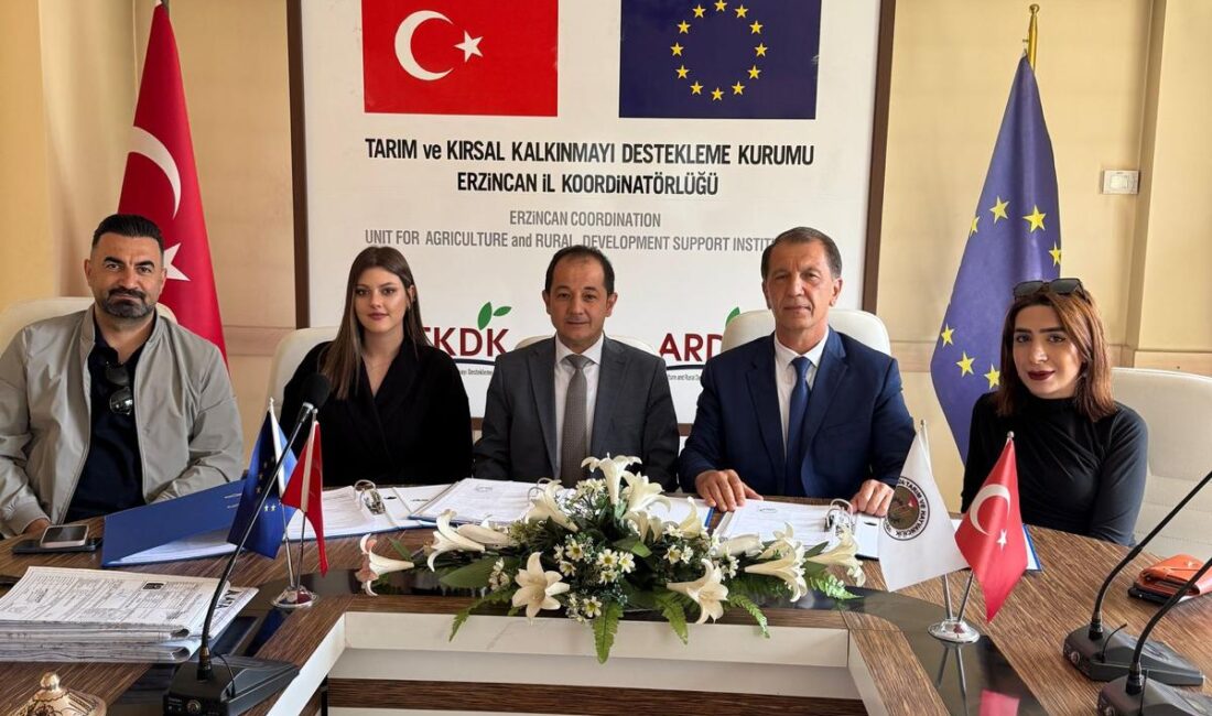 Erzincan’da son yılların en büyük tarımsal yatırımlarından biri olarak öne