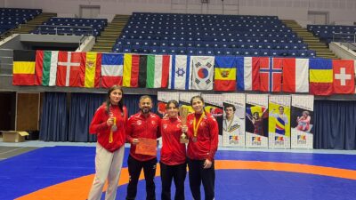 U20 Kadın Güreş Milli Takımı, Romanya’nın başkenti Bükreş’te düzenlenen U20