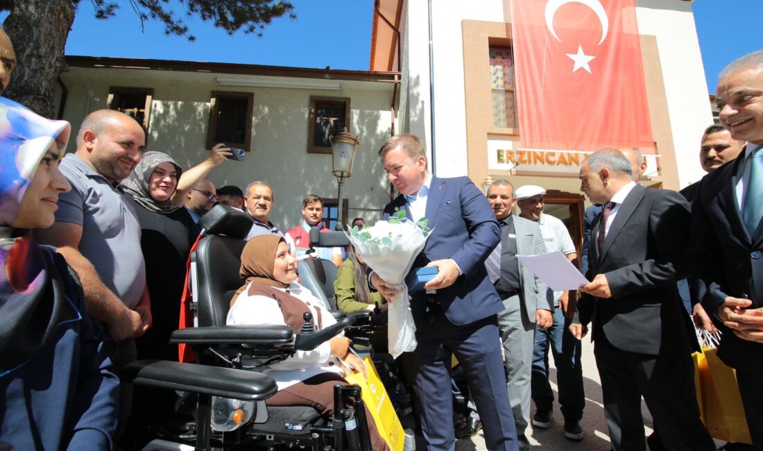 Engelli bireylerin hayatını kolaylaştırmak amacıyla Erzincan Valiliği öncülüğünde yürütülen sosyal