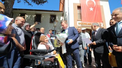 Engelli bireylerin hayatını kolaylaştırmak amacıyla Erzincan Valiliği öncülüğünde yürütülen sosyal