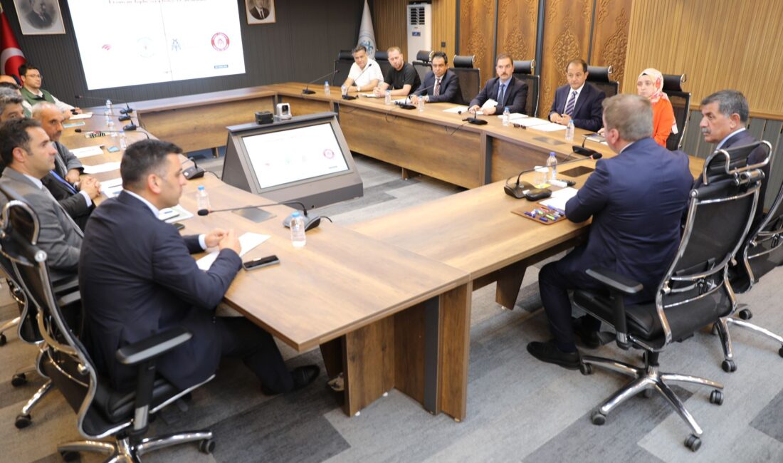Erzincan Valisi Hamza Aydoğdu başkanlığında, Erzincan’ın tarımsal kalkınmasına katkı sağlaması