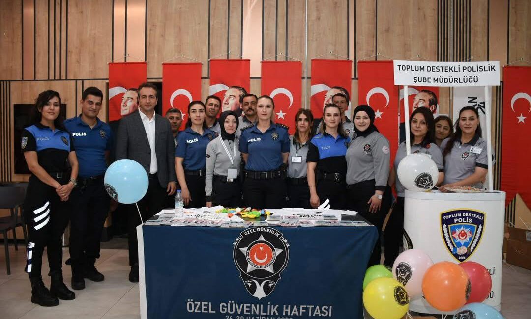 Erzincan’da 26-30 Haziran Özel Güvenlik Haftası kapsamında çeşitli etkinlikler organize