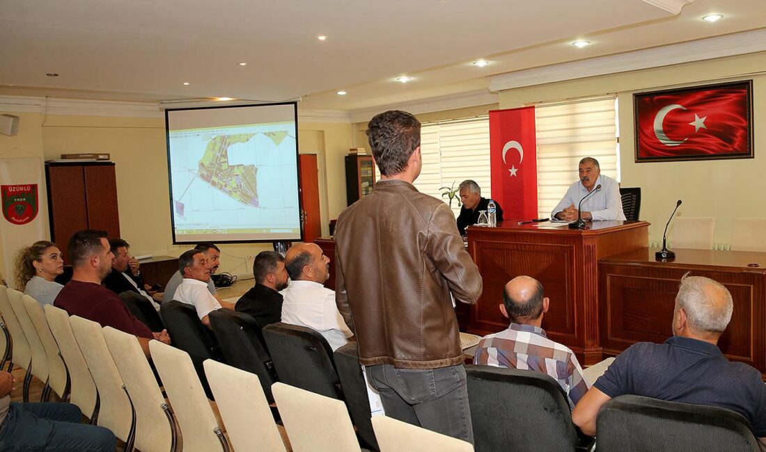Üzümlü Belediyesi’nin Temmuz ayı olağan meclis toplantısı, Belediye Başkanı Lütfi