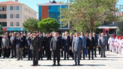 Gazi Mustafa Kemal Atatürk’ün Erzincan’a gelişinin 106. yıl dönümü, düzenlenen