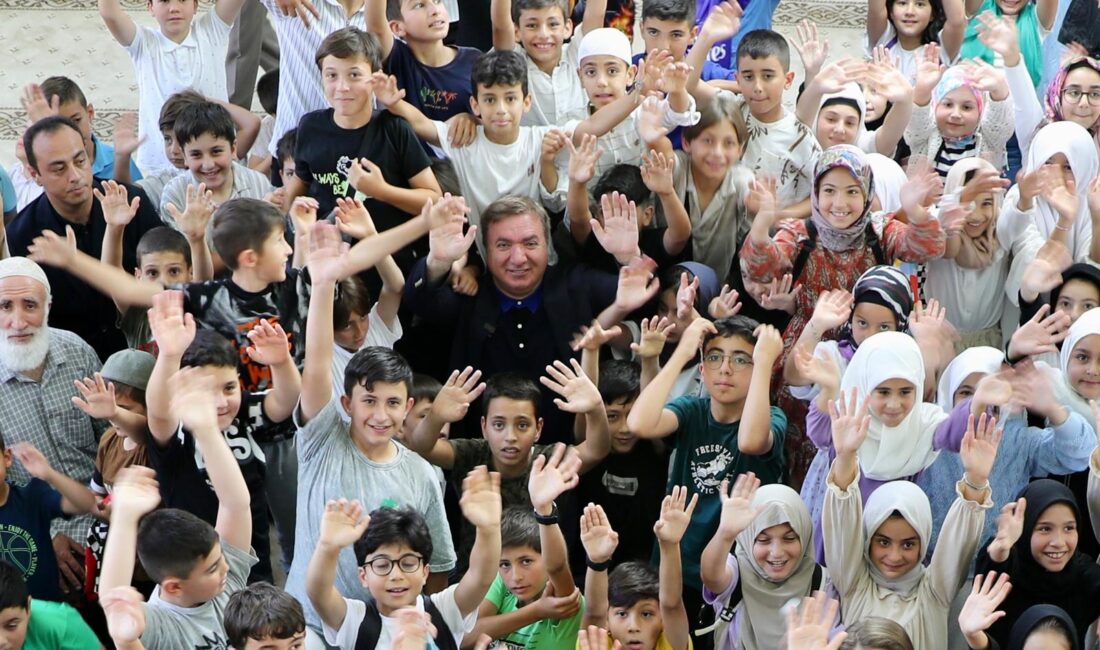 Erzincan’da “Şehirlerin Kalbi Camiide Buluşalım – Camii Çocuk Buluşması” programı