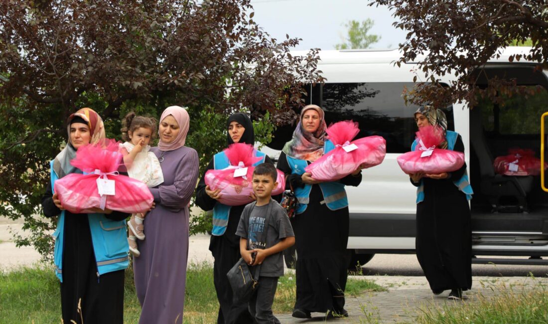 Erzincan Valisi Hamza Aydoğdu’nun eşi Emine Aydoğdu, Türkiye Diyanet Vakfı