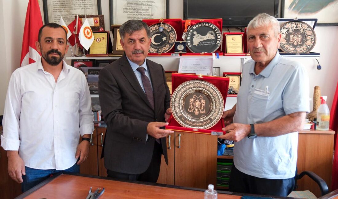 Erzincan Belediye Başkanı Bekir Aksun, hem Erzincan Köy ve Mahalle