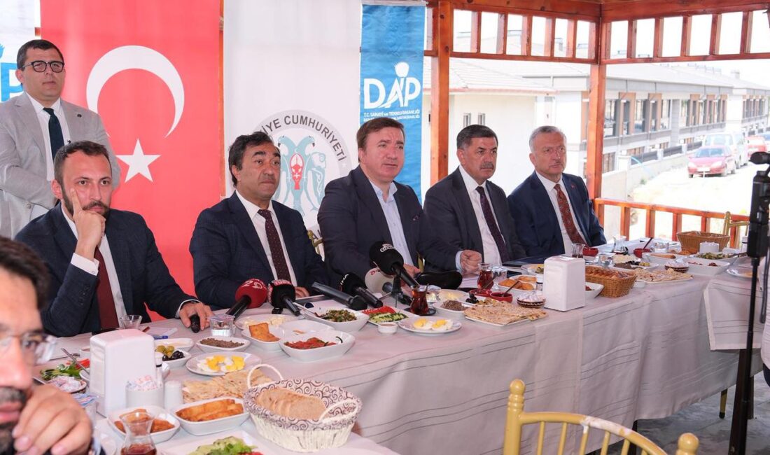 Erzincan’da Doğu Anadolu Projesi (DAP) Bölge Kalkınma İdaresi tarafından yürütülen