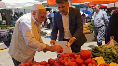 AK Parti Erzincan İl Başkanı Alpay Kabadayı, kent merkezinde kurulan