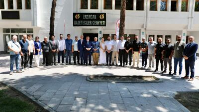 24 Temmuz Gazeteciler ve Basın Bayramı dolayısıyla Erzincan Valisi Hamza