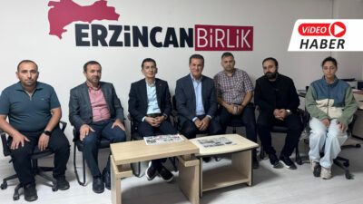 CHP Erzincan Milletvekili Mustafa Sarıgül, Erzincan’da yayın yapan Erzincan Birlik