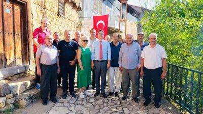 Kemaliye Kaymakamı Emirhan Arıkan, köy ziyaretleri kapsamında ilçeye bağlı Sırakonak