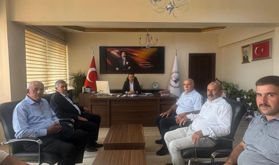 Üzümlü Belediye Başkanı Lütfi Yakut, ilçeye yeni atanan ve görevine