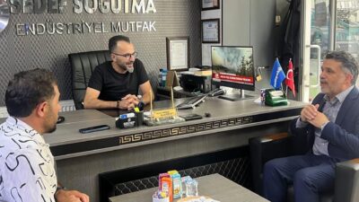 AK Parti Erzincan İl Başkanı Alpay Kabadayı, kent merkezinde gerçekleştirdiği