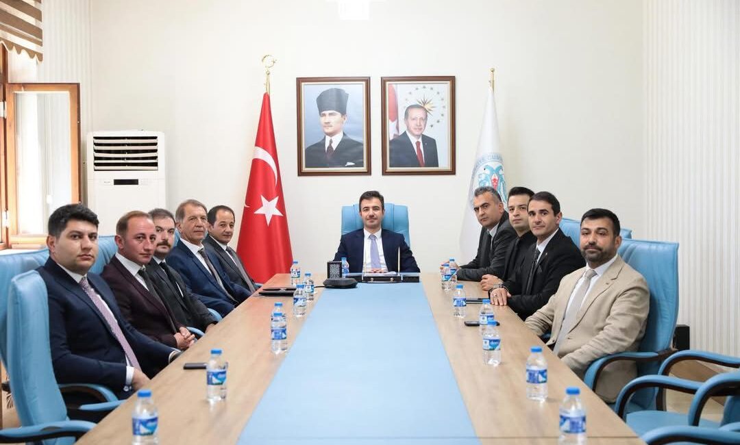 Erzincan Tarım ve Orman İl Müdürü Alper Koçaker ve beraberindeki