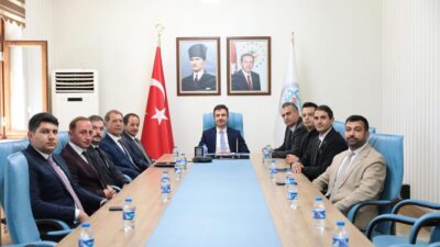 Erzincan Tarım ve Orman İl Müdürü Alper Koçaker ve beraberindeki