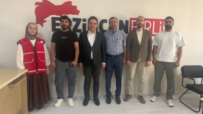 Türk Kızılay Erzincan Şube Başkanı Dr. Öğr. Üyesi Bülent Yavuzer,