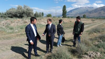 Erzincan’da tarım alanında yürütülen en büyük projelerden biri olan Toplu
