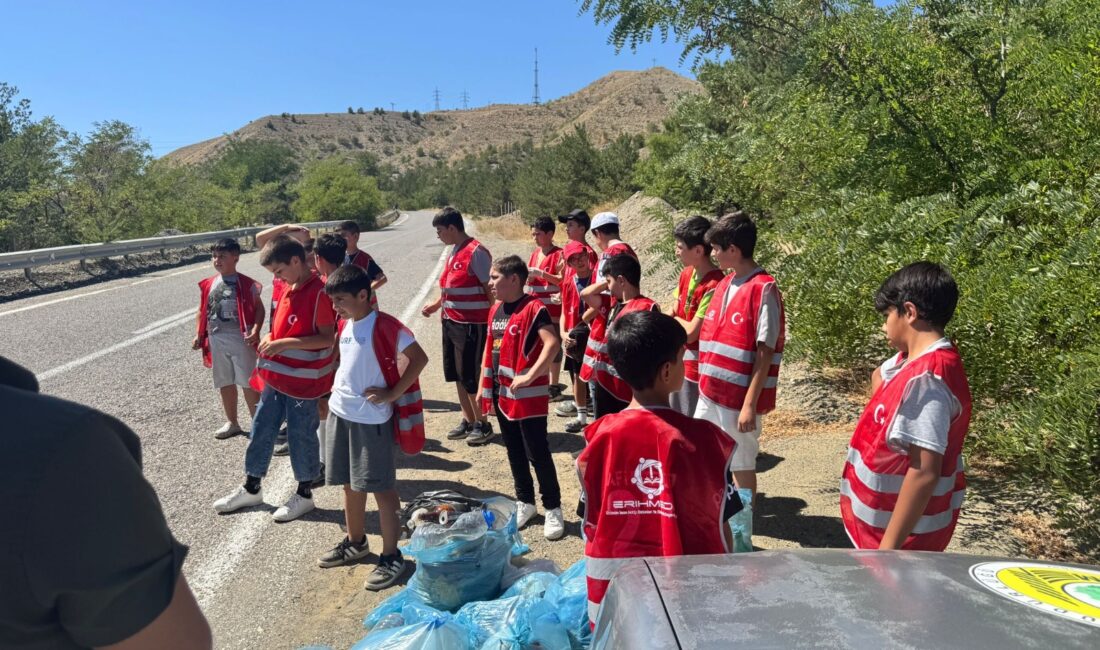 Erzincan’da yaz aylarında piknik ve mesire alanlarında artan çöp kirliliğine