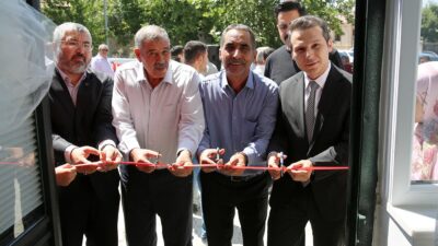 Üzümlü ilçesi Çay Mahallesi’nde hayırsever iş adamı Muzaffer Canbaba tarafından