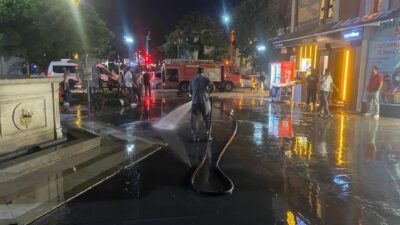 Erzincan’da Temizlik İşleri Müdürlüğü ekipleri, kent genelinde temizlik çalışmalarına aralıksız