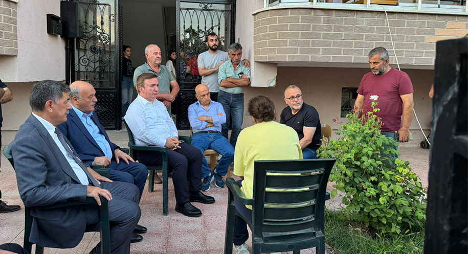 Erzincan Valisi Hamza Aydoğdu, AK Parti Erzincan Milletvekili Süleyman Karaman