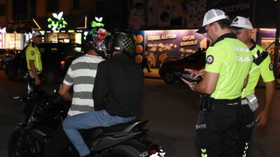 Erzincan İl Emniyet Müdürlüğü ekipleri, artan motosiklet ve motorlu bisiklet