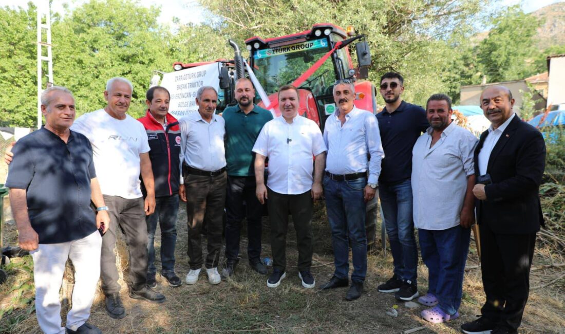 Erzincan Valisi Hamza Aydoğdu, Tatlısu Köyü’nde düzenlenen 2. Çilek ve