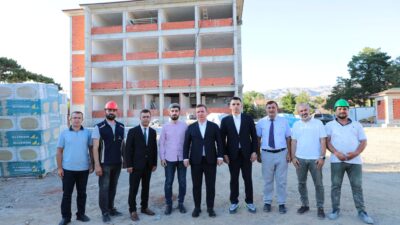 Erzincan Valisi Hamza Aydoğdu, Vali Yardımcısı Mehmet Emre Canpolat ve