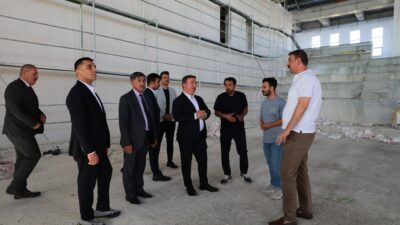 Erzincan’da spor altyapısına önemli katkı sağlayacak kapalı spor salonunun yapımı