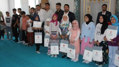 Erzincan’ın Refahiye ilçesinde, yaz boyunca düzenlenen Yaz Kur’an Kursları dönemini