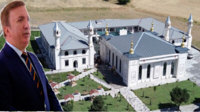 Erzincan’da yapımı tamamlanan Terzibaba Külliyesi’nin açılışından önce tanıtımına yönelik basın