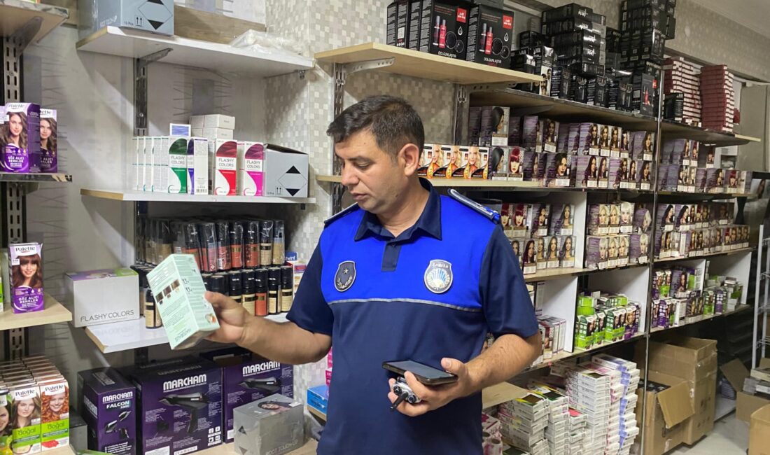 Erzincan genelinde kozmetik ürünlerinin satışa sunulduğu işletmelere yönelik denetimler gerçekleştirildi.