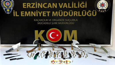 Erzincan İl Emniyet Müdürlüğü Kaçakçılık ve Organize Suçlarla Mücadele Şube