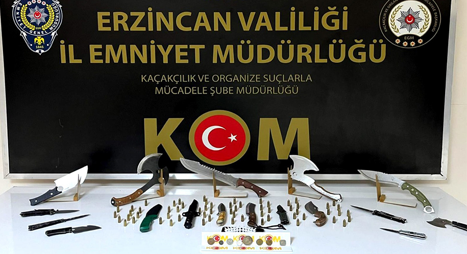 Erzincan İl Emniyet Müdürlüğü Kaçakçılık ve Organize Suçlarla Mücadele Şube