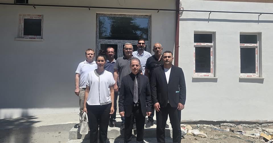 Erzincan’da sağlık altyapısını güçlendirmeye yönelik yatırımlar kapsamında yapımı devam eden