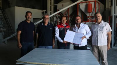 Yumurtacılık sektörüne güç katacak 1.500 tonluk silo yatırımı Erzincan’da hayata