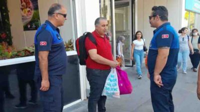 Erzincan Emniyet Müdürlüğü ve Erzincan Belediyesi Zabıta Müdürlüğü ekipleri, şehir