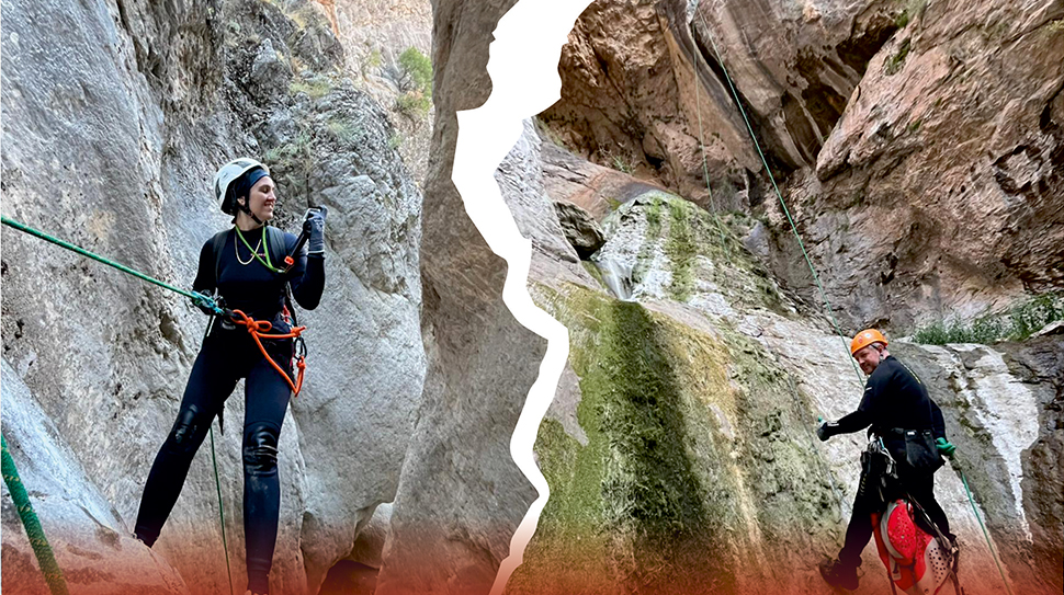 Erzincan ve Tunceli sınırlarında gerçekleştirilen kanyon keşiflerinde 7 kanyon geçildi.