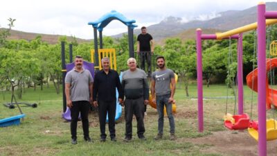 Kemah Belediyesi, ilçedeki çocuk parklarını yenileme ve kent yaşamını iyileştirme