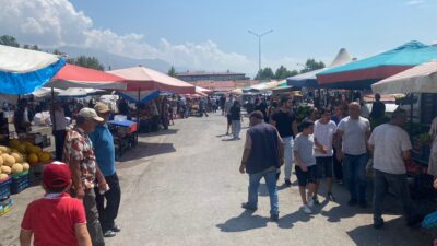 Erzincan’da geleneksel pazar kültürünün yaşatıldığı önemli noktalardan biri olan Buğday